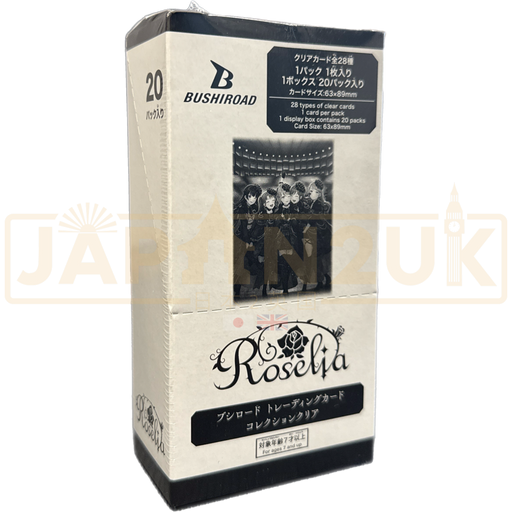 Bushiroad Trading Card Collection Clear Bang Dream! Roselia Japanese Booster Box
