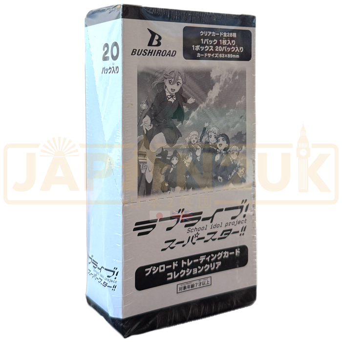 Bushiroad Trading Card Collection Clear Love Live! Superstar!! Japanese Booster Box