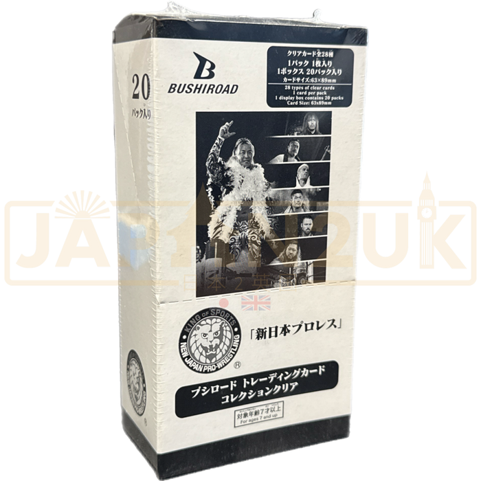 Bushiroad Trading Card Collection Clear New Japan Pro Wrestling Japanese Booster Box