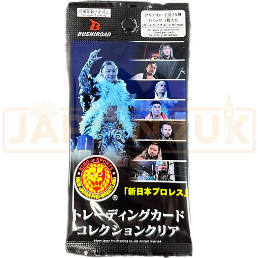Bushiroad Trading Card Collection Clear New Japan Pro Wrestling Japanese Booster Pack