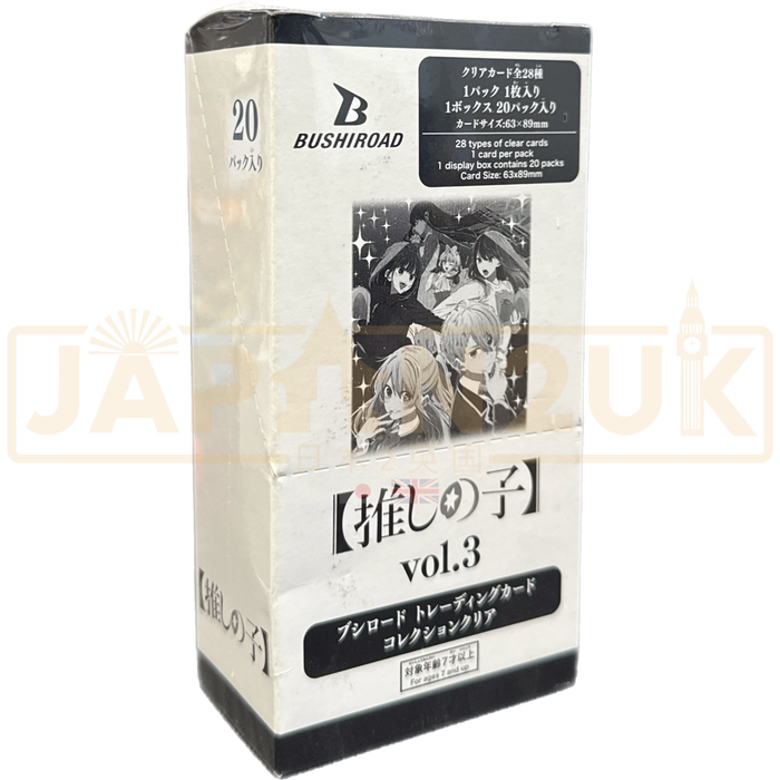 Bushiroad Trading Card Collection Clear Oshi no Ko Vol. 3 Japanese Booster Box