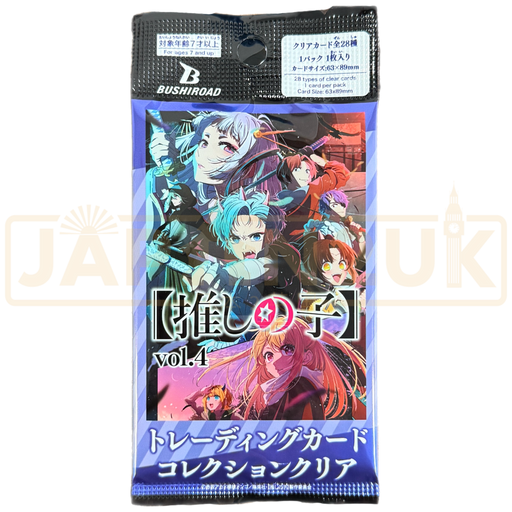 Bushiroad Trading Card Collection Clear Oshi no Ko Vol. 4 Japanese Booster Pack