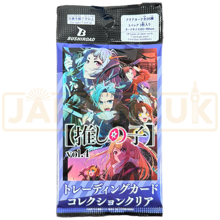 Bushiroad Trading Card Collection Clear Oshi no Ko Vol. 4 Japanese Booster Pack