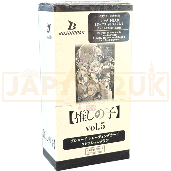 Bushiroad Trading Card Collection Clear Oshi no Ko Vol. 5 Japanese Booster Box