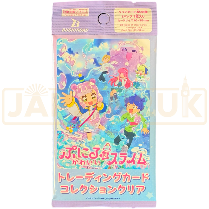 Bushiroad Trading Card Collection Clear Puniru Is a Cute Slime Japanese Booster Pack