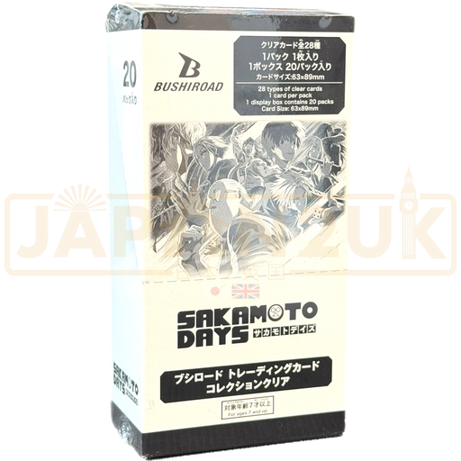 Bushiroad Trading Card Collection Clear Sakamoto Days Japanese Booster Box
