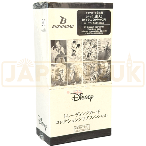 Bushiroad Trading Card Collection Clear Special Disney Characters Japanese Booster Box