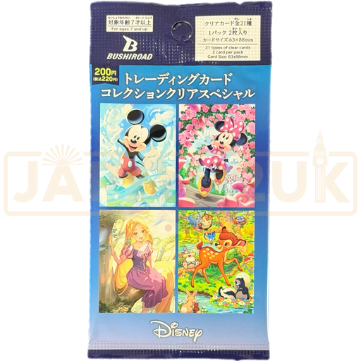 Bushiroad Trading Card Collection Clear Special Disney Characters Japanese Booster Pack