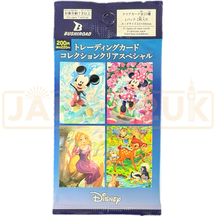 Bushiroad Trading Card Collection Clear Special Disney Characters Japanese Booster Pack