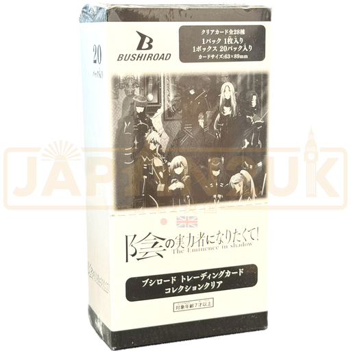 Bushiroad Trading Card Collection Clear The Eminence in Shadow Japanese Booster Box