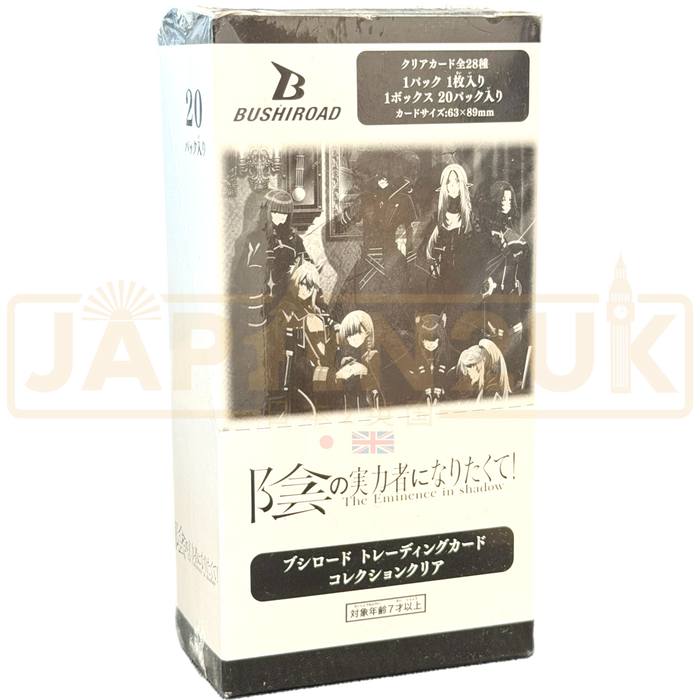 Bushiroad Trading Card Collection Clear The Eminence in Shadow Japanese Booster Box