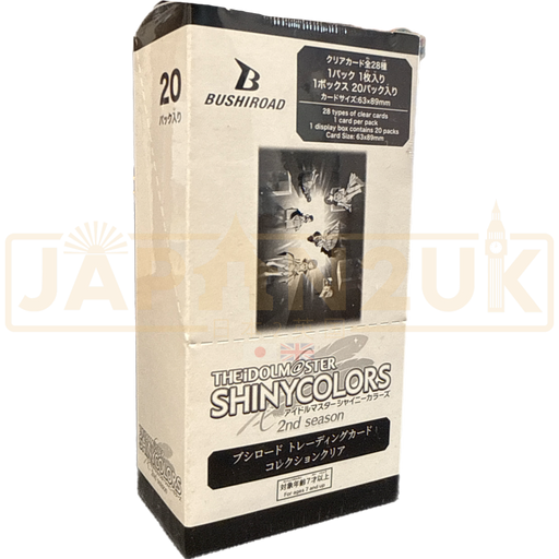 Bushiroad Trading Card Collection Clear The Idolmaster Shiny Colors 2nd Season Japanese Booster Box