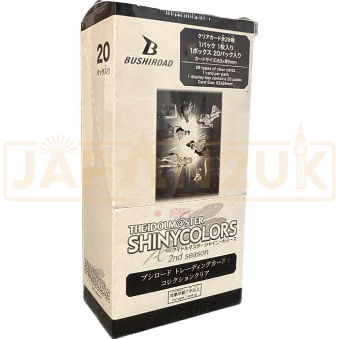 Bushiroad Trading Card Collection Clear The Idolmaster Shiny Colors 2nd Season Japanese Booster Box