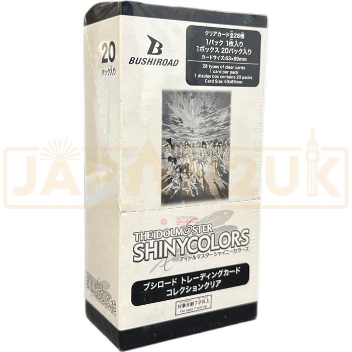 Bushiroad Trading Card Collection Clear The Idolmaster Shiny Colors Japanese Booster Box