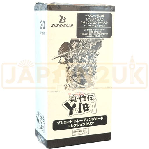 Bushiroad Trading Card Collection Clear Yaiba Samurai Legend Japanese Booster Box