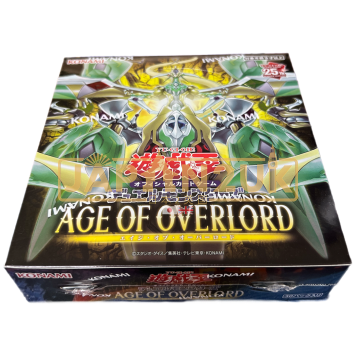 Yu-Gi-Oh! Age Of Overlord CG 1890 Japanese Booster Box