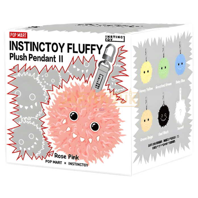 POP MART x Instinct Toy - Fluffy Plush Pendant 2 Blind Box