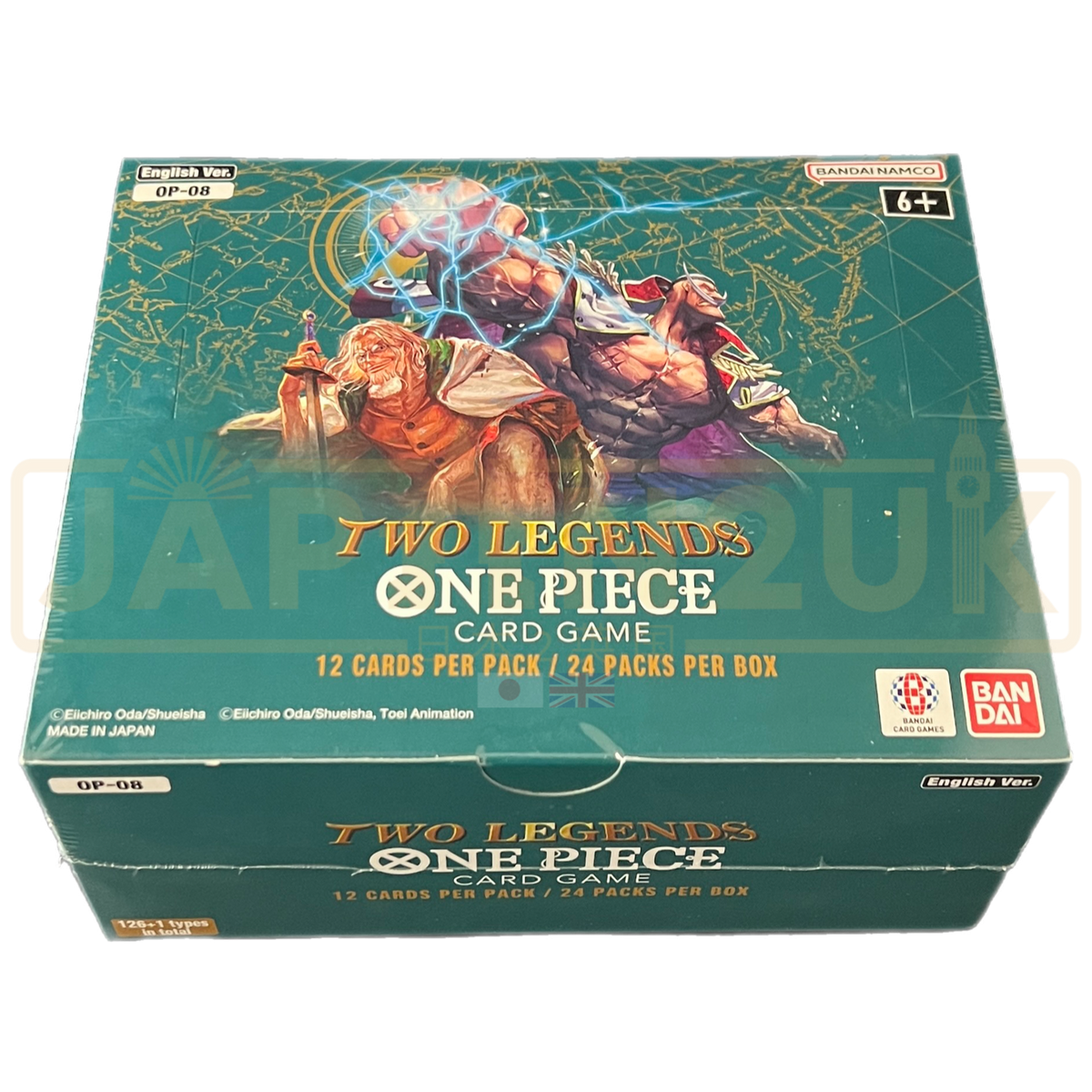 One Piece Two Legends OP-08 English Booster Box