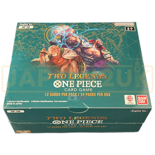 two legends booster box english One Piece black King One Piece Card Game OP-08