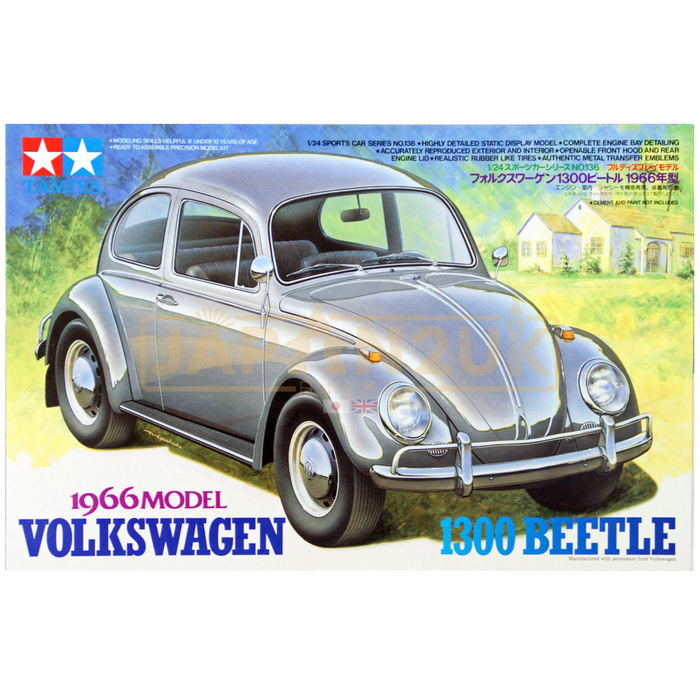 Tamiya - Volkswagen 1300 Beetle 1/24 - Model Kit