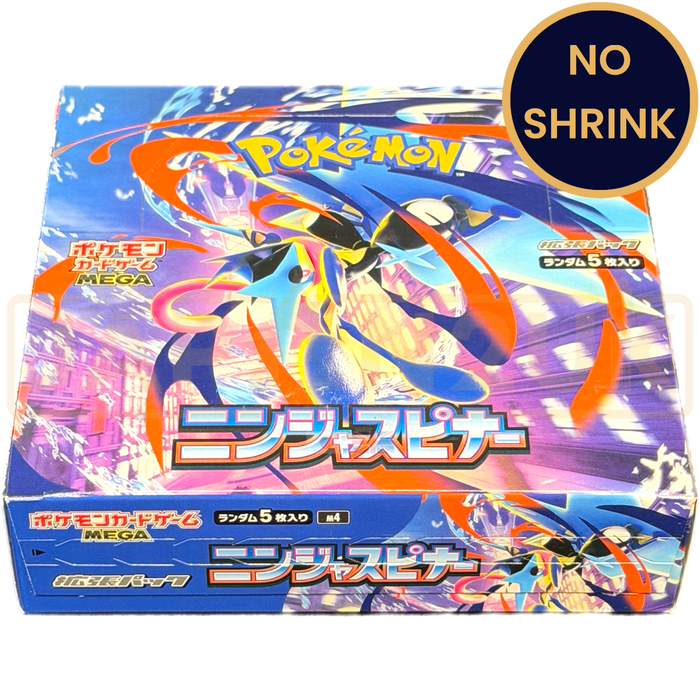 Pokemon Ninja Spinner m4 No Shrink Japanese Booster Box