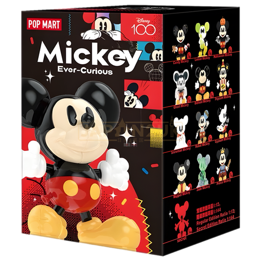 POP MART Disney - 100th Anniversary Mickey Ever-Curious Blind Box POP MART Disney - 100th Anniversary Mickey Ever-Curious Blind Box