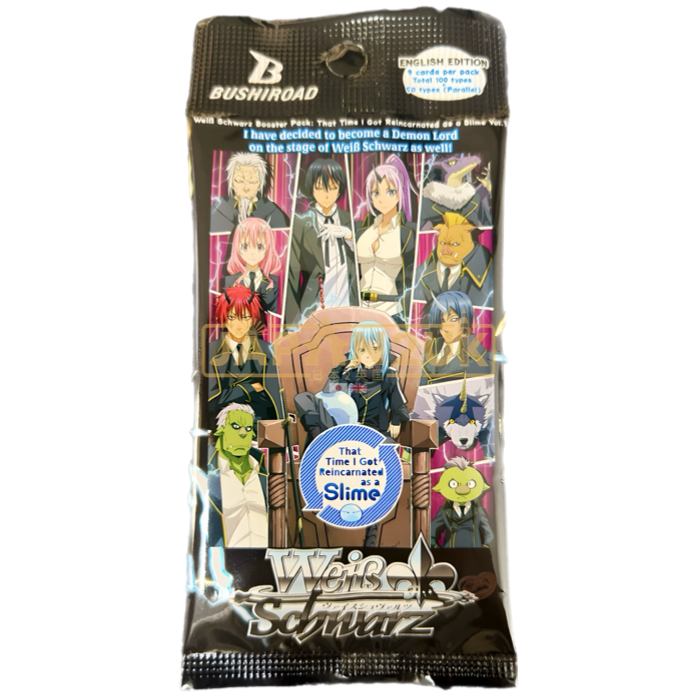 Weiss Schwarz That Time I Got Reincarnated as a Slime English Booster Pack
