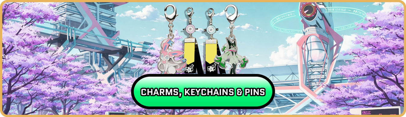 Japanese Pokemon Center Original Charms & Keychains