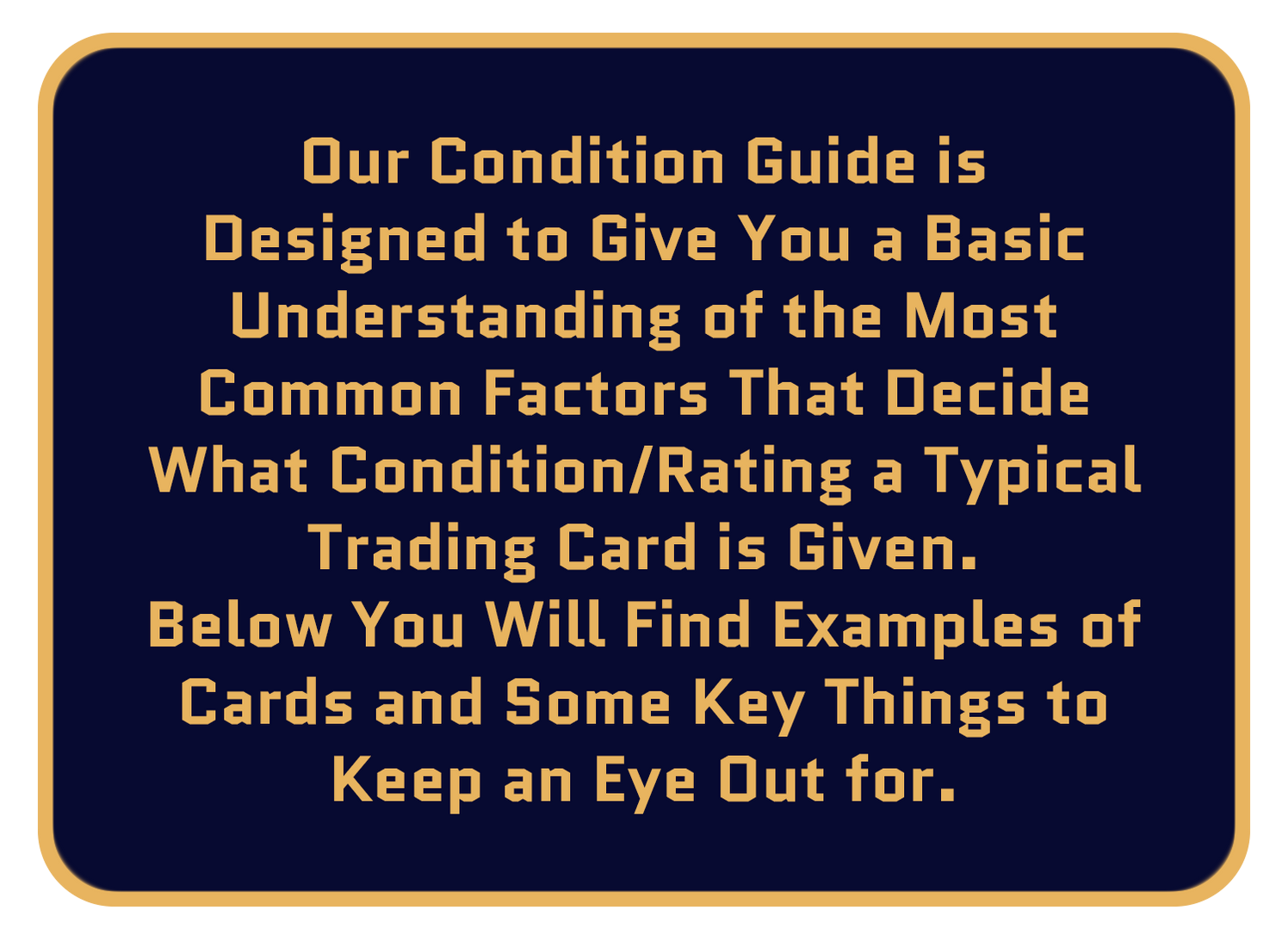 Mp Condition Card Examples Condition Guide — Japan2UK