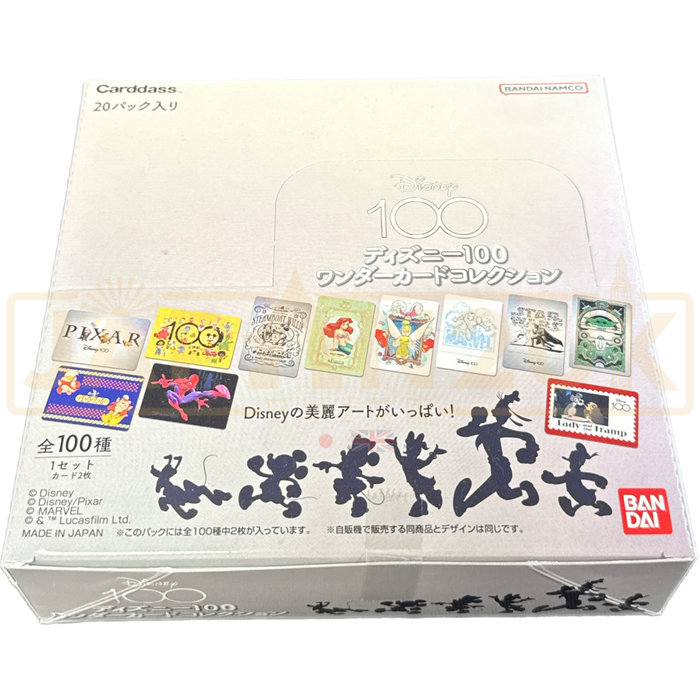 Carddass Disney 100 Japanese Booster Box