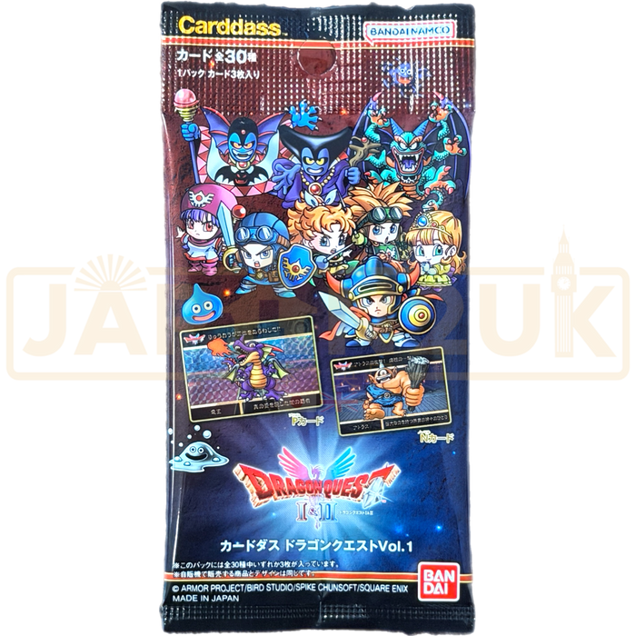 Carddass Dragon Quest Vol. 1 Japanese Booster Pack