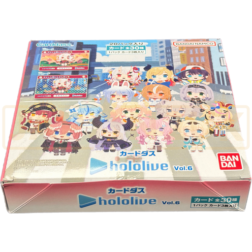 Carddass Hololive Vol. 6 Japanese Booster Box