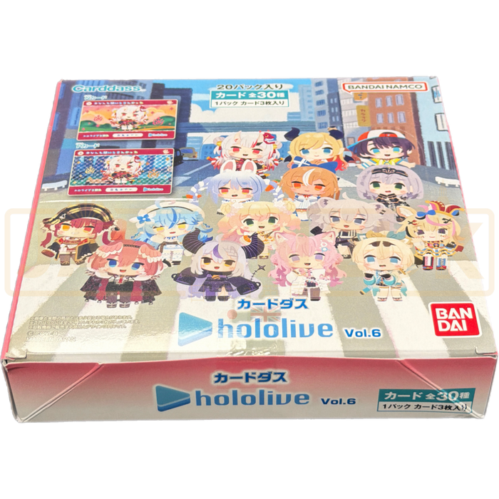 Carddass Hololive Vol. 6 Japanese Booster Box