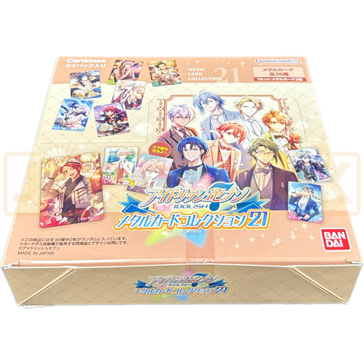 Carddass IDOLiSH7 Metal Card Collection 21 Japanese Booster Box