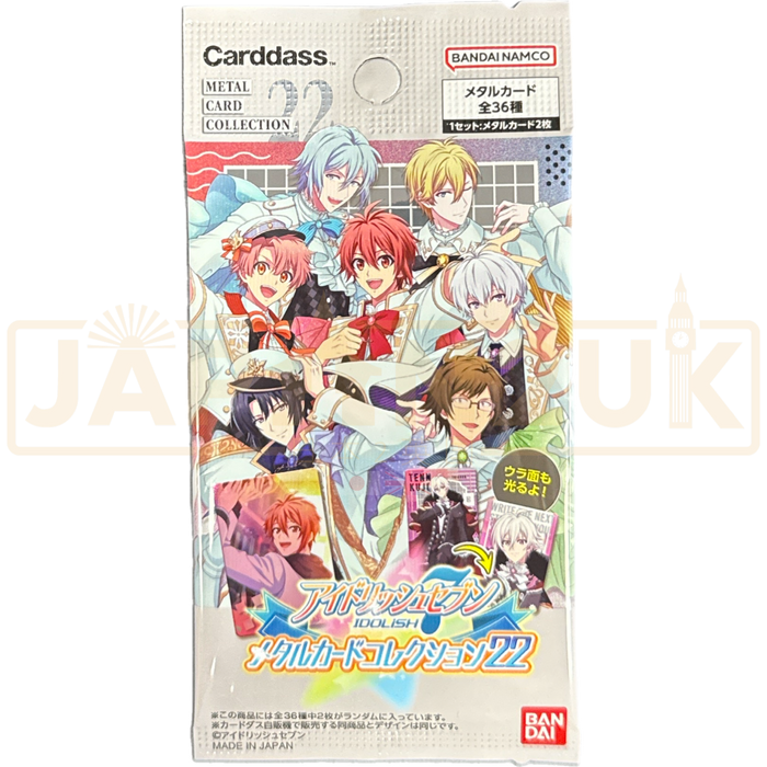 Carddass IDOLiSH7 Metal Card Collection 22 Japanese Booster Pack