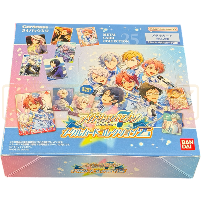 Carddass IDOLiSH7 Metal Card Collection Vol. 25 Japanese Booster Box
