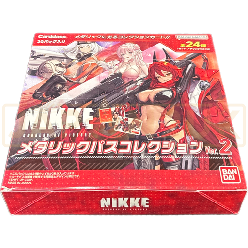 Carddass Nikke Goddess of Victory Metal Card Collection Vol. 2 Japanese Booster Box