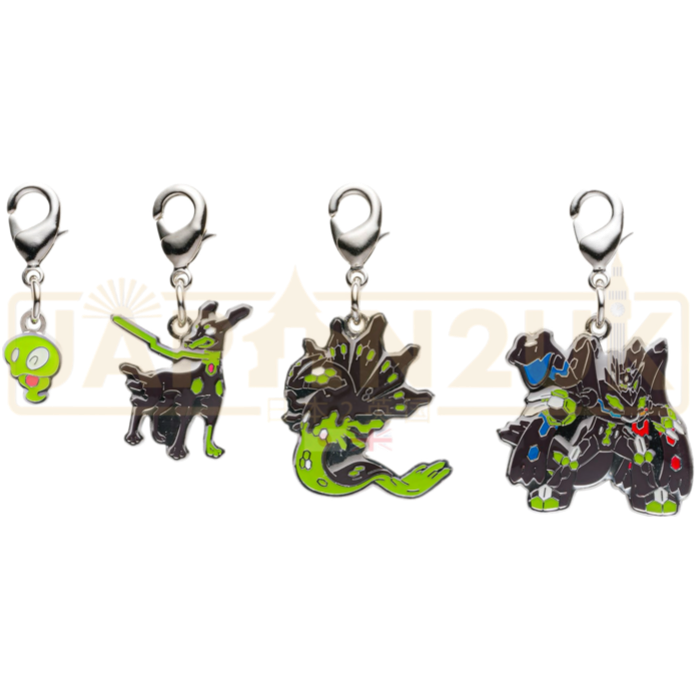 Pokemon Center Japan - 0718 Zygarde (All Forms) Metal Charm