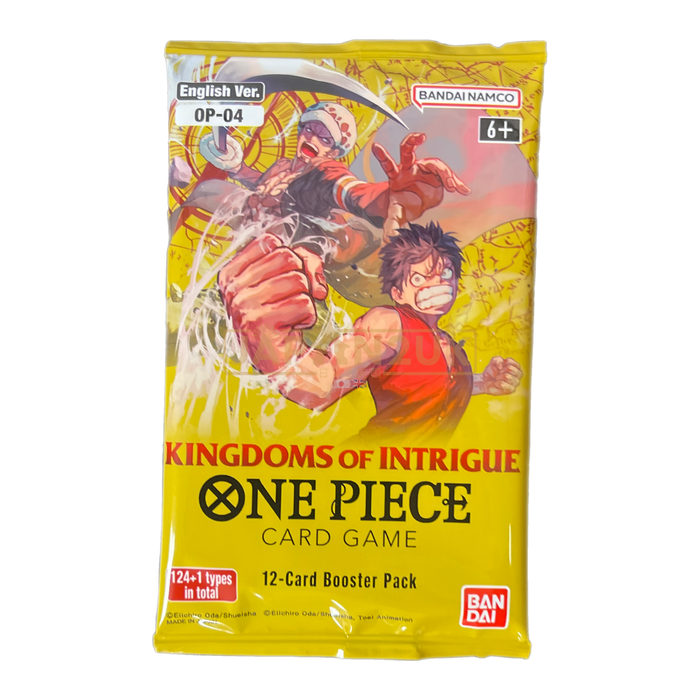 One Piece Kingdoms Of Intrigue OP-04 English Booster Pack