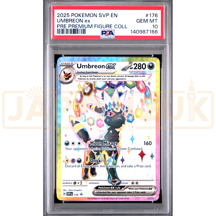 Pokemon Umbreon ex Holo Promo SVP EN 176 English Graded Card PSA 10 #140987166