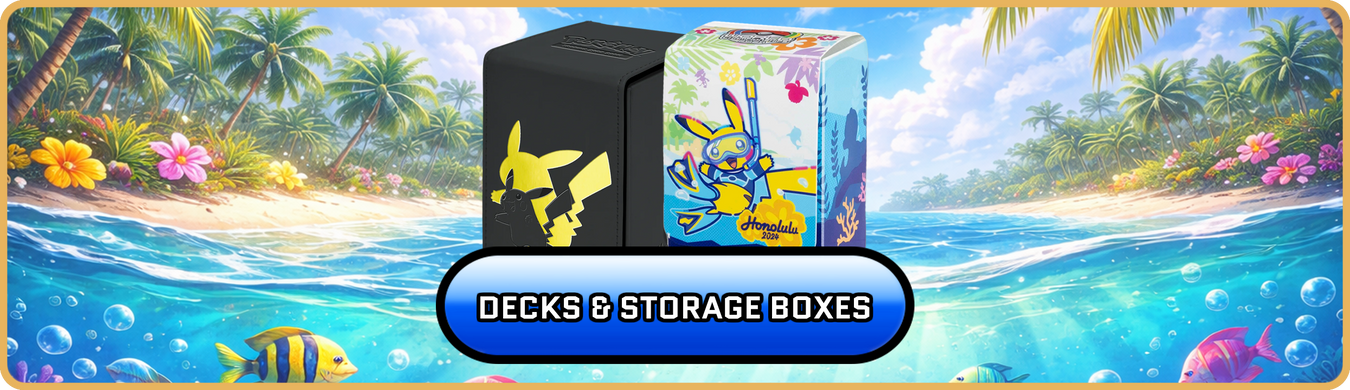 Japanese Pokemon Center Original Card Deck Cases & Storage Boxes