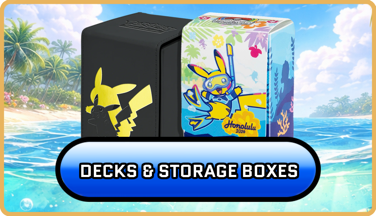 Japanese Pokemon Center Original Card Deck Cases & Storage Boxes