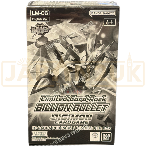 Digimon Billion Bullet LM-06 English Limited Card Booster Box