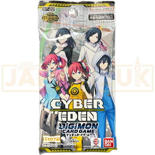 Digimon Cyber Eden BT-22 Japanese Booster Pack