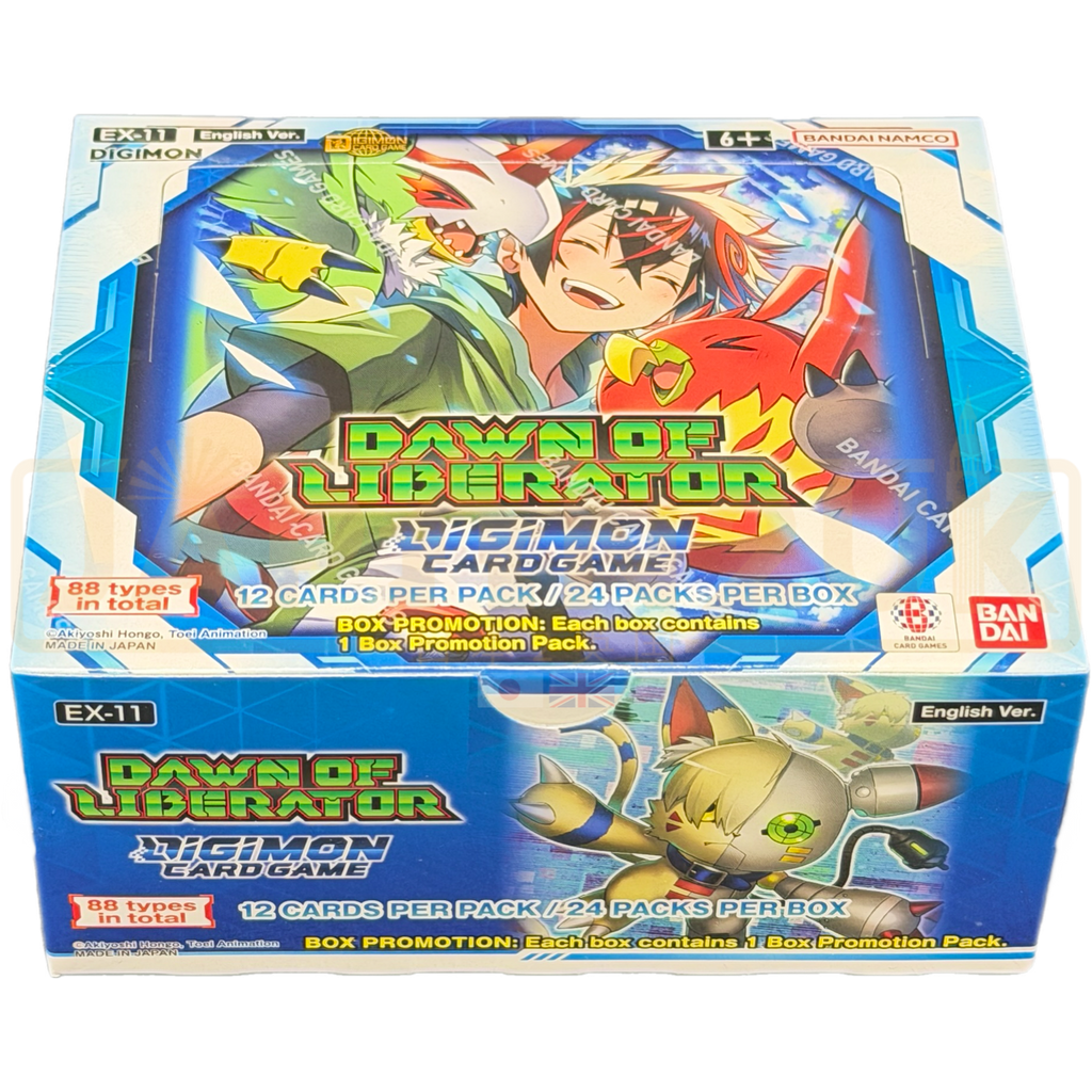 Digimon Dawn of Liberator EX-11 English Booster Box  Japan2UK