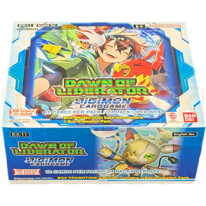 Digimon Dawn of Liberator EX-11 English Booster Box — Japan2UK