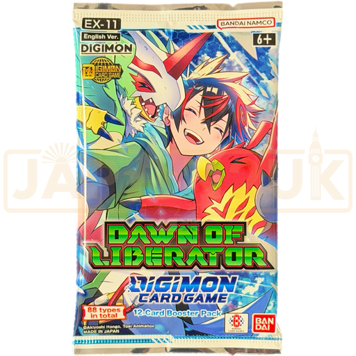 Digimon Dawn of Liberator EX-11 English Booster Pack