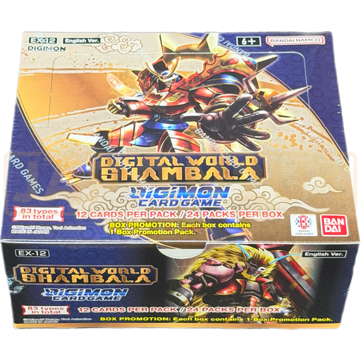 Digimon Digital World Shambala EX-12 English Booster Box
