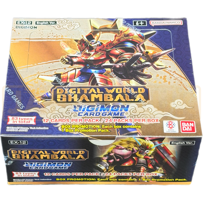 Digimon Digital World Shambala EX-12 English Booster Box