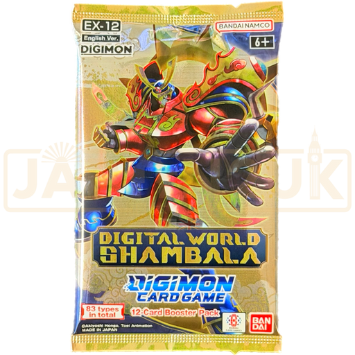 Digimon Digital World Shambala EX-12 English Booster Pack